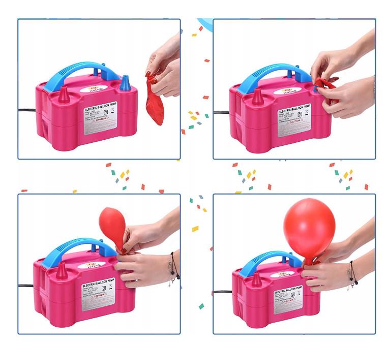 Насос электрический для воздушных шаров с 2 насадками 600 Вт. - фото 6 Насос электрический для воздушных шаров с 2 насадками 600 Вт. - фото 6