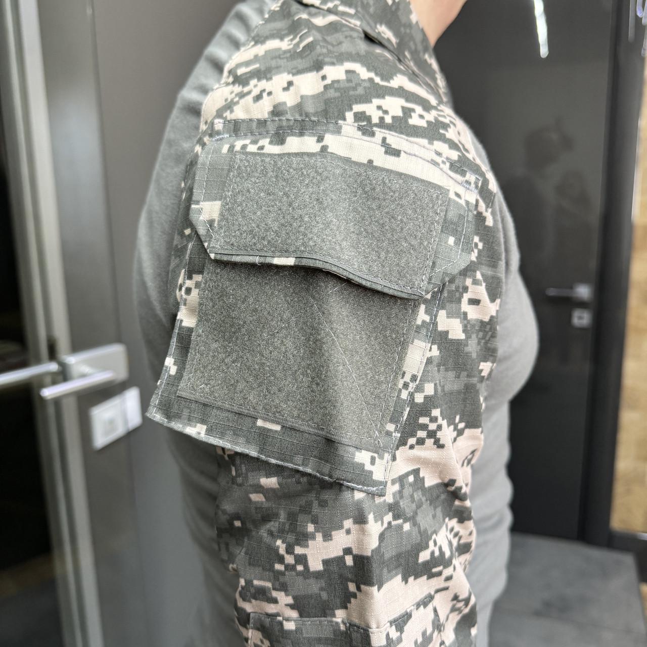 Военная форма Combat убакс с брюками 3XL Пиксель НАТО (245102-245289) - фото 8