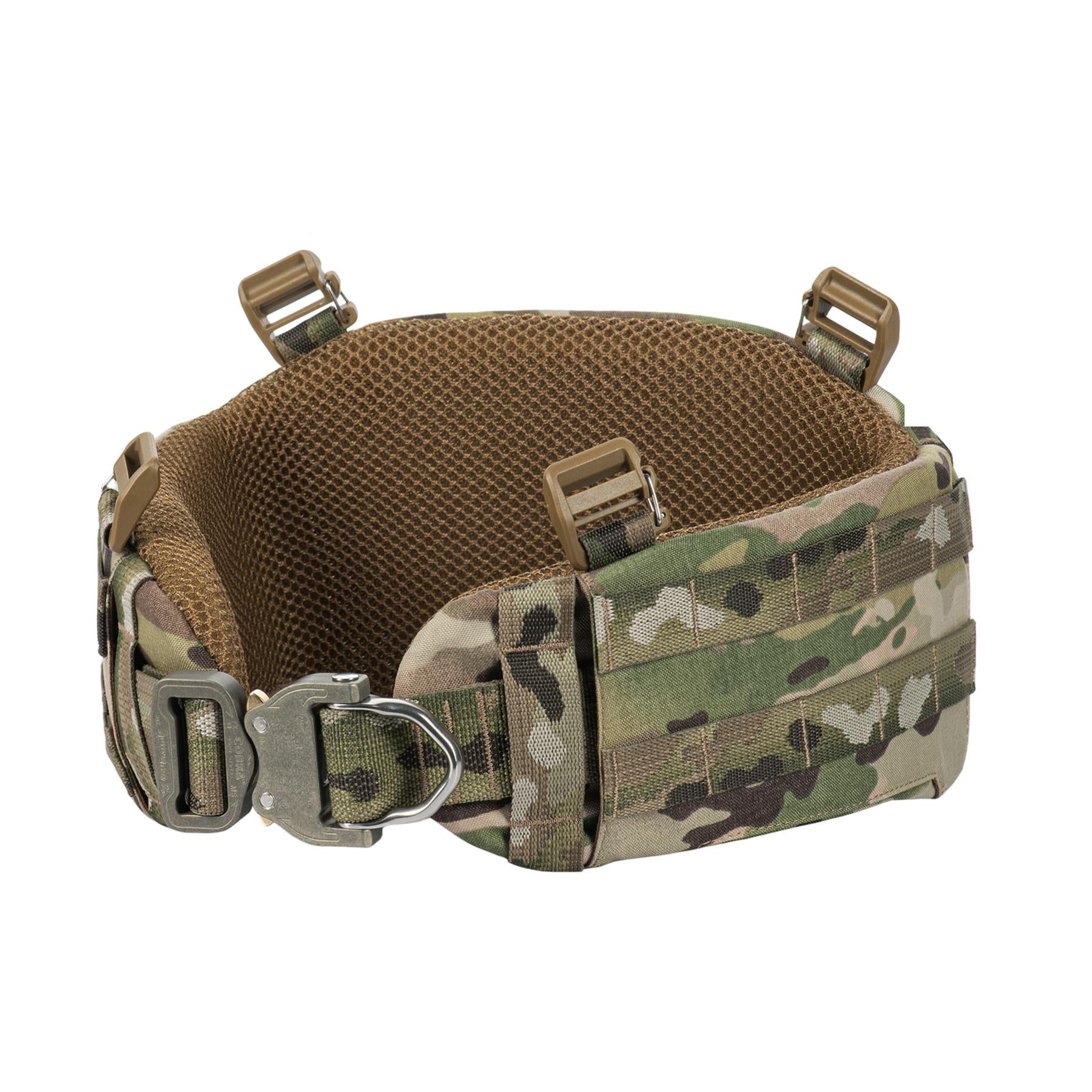 Пояс тактичний M-Tac War Belt ARMOR Tegris D-Ring Cobra 3XL Multicam