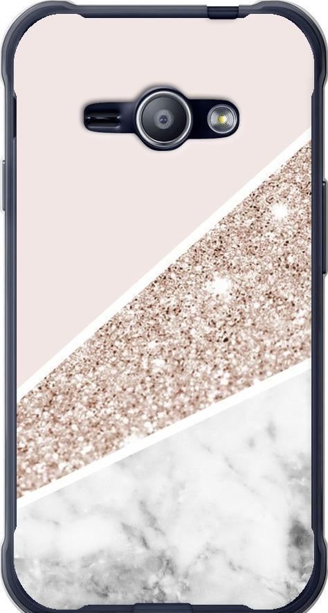 Чехол на Samsung Galaxy J1 Ace J110H Пастельный мрамор (4342u-215-42517)