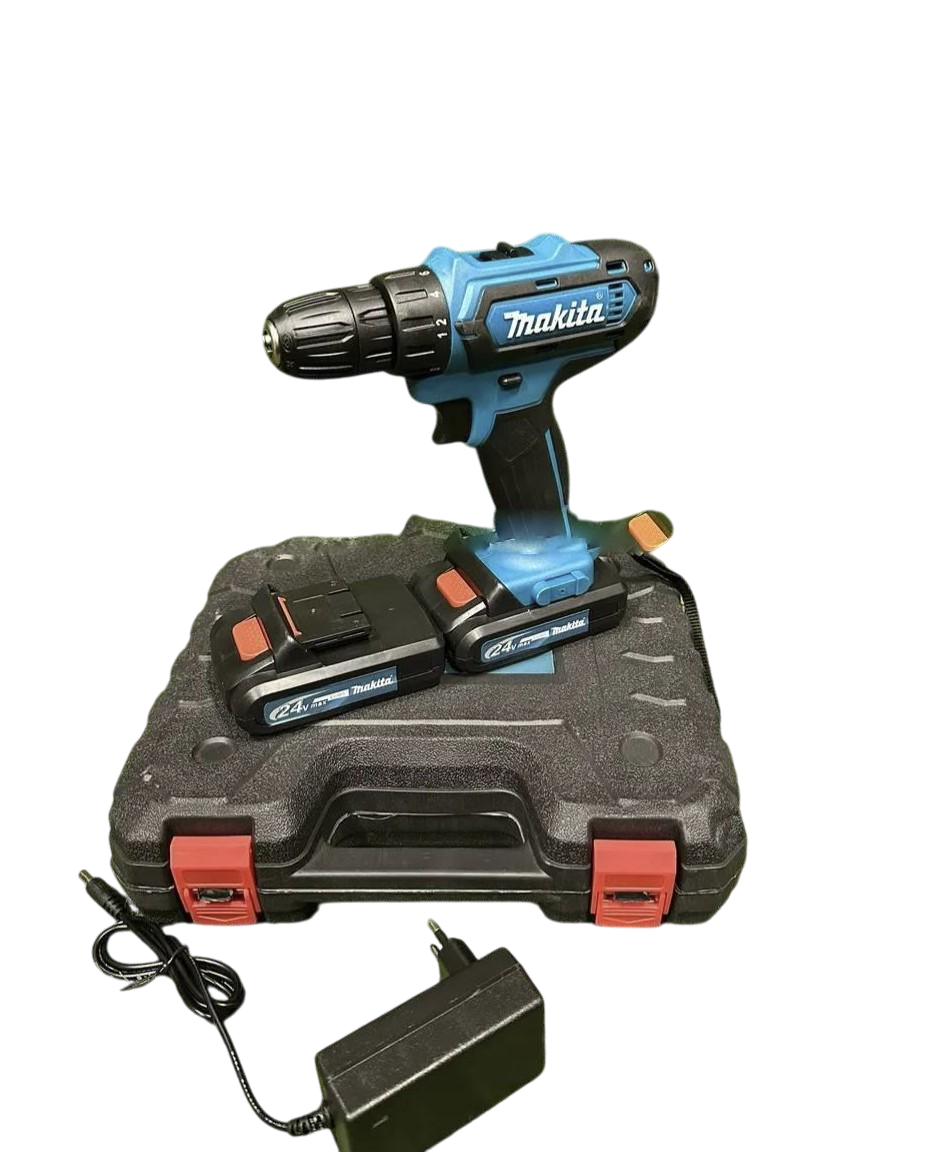 Шурупокрут акумуляторний з комплектом інструментів та додатковим акумулятором 48 В/6.0 AH