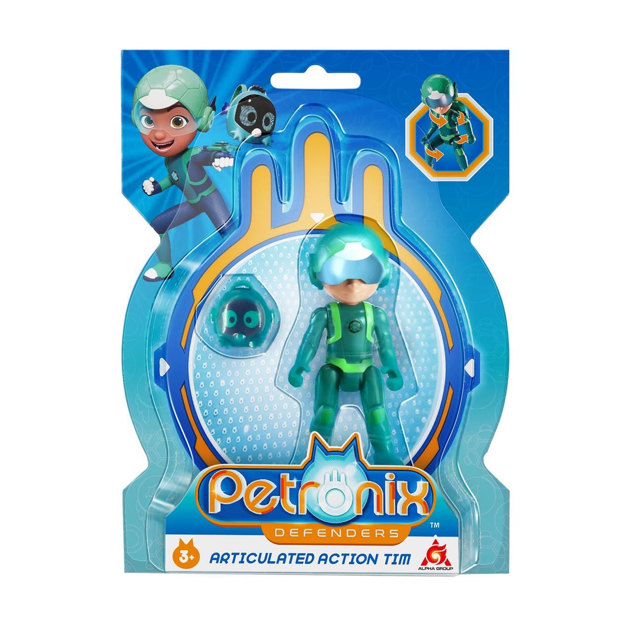 Фігурка рухлива Petronix Defenders Тім 7,5 см (1908786723)