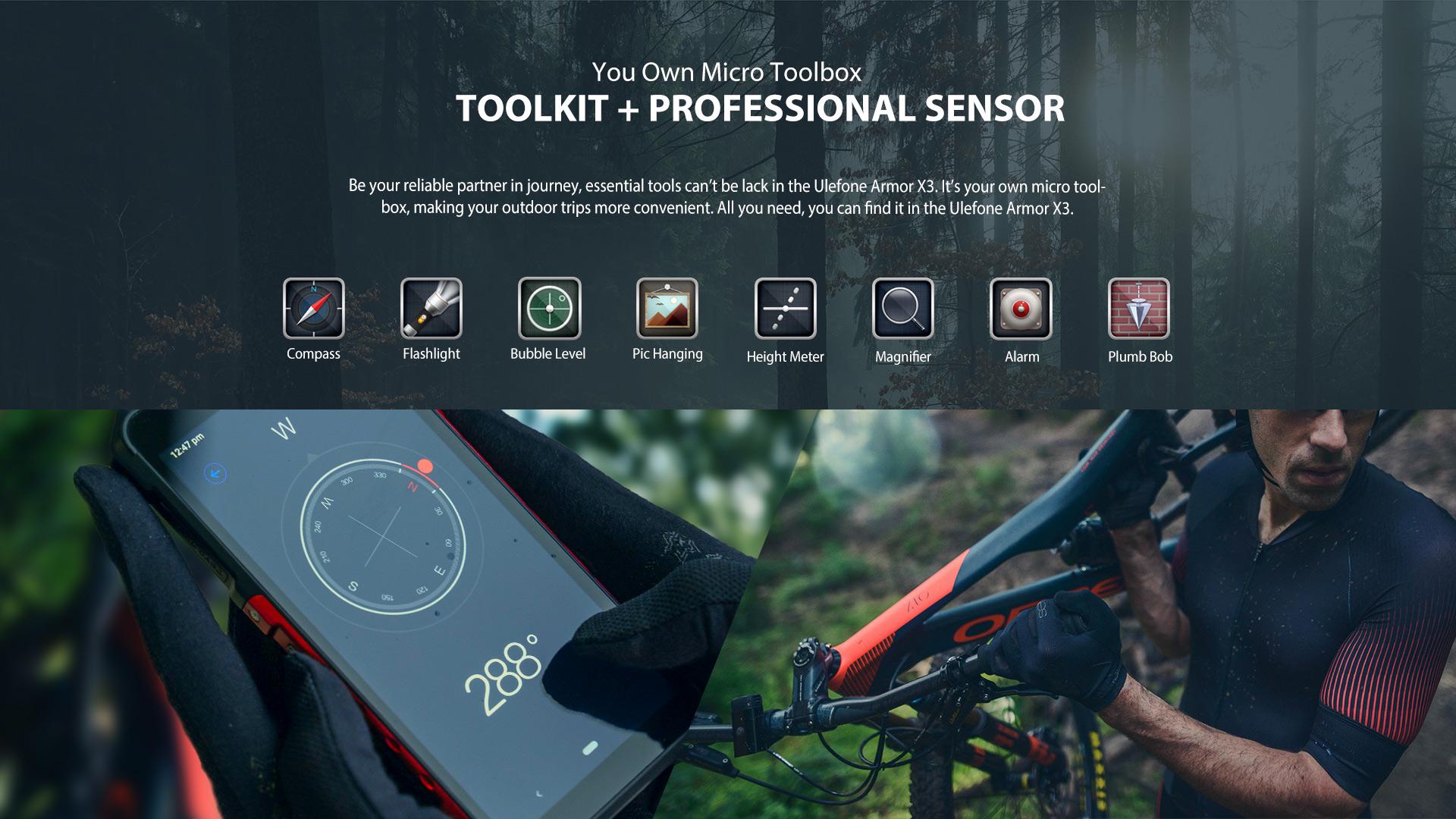 Смартфон Ulefone Armor X3 2/32GB Red - фото 10