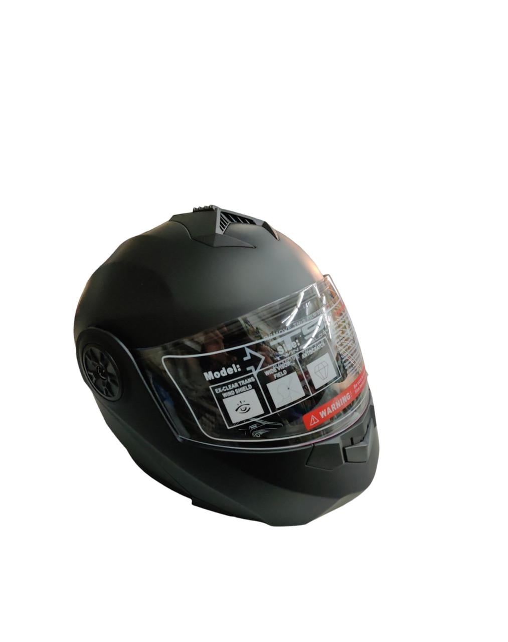 Мотошлем трансформер с очками Forte BLD-159 S 001 Черный (2555703826)