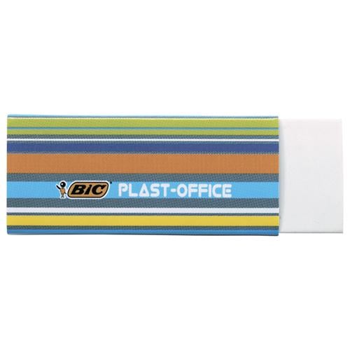 Гумка BiC PlastOffice прямокутна з утримувачем (bc927867)