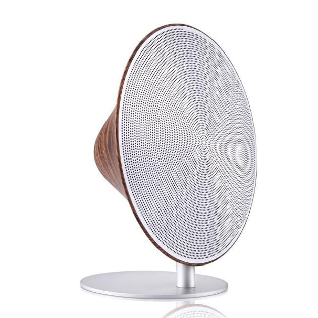 Портативная колонка Gingko Design Halo One NFC/Bluetooth 16 Вт 20х22х11,5 см Орех (25896427)