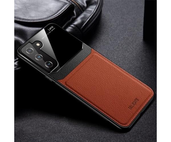 Чохол-накладка Epik Delicate для Samsung Galaxy S21 Коричневий