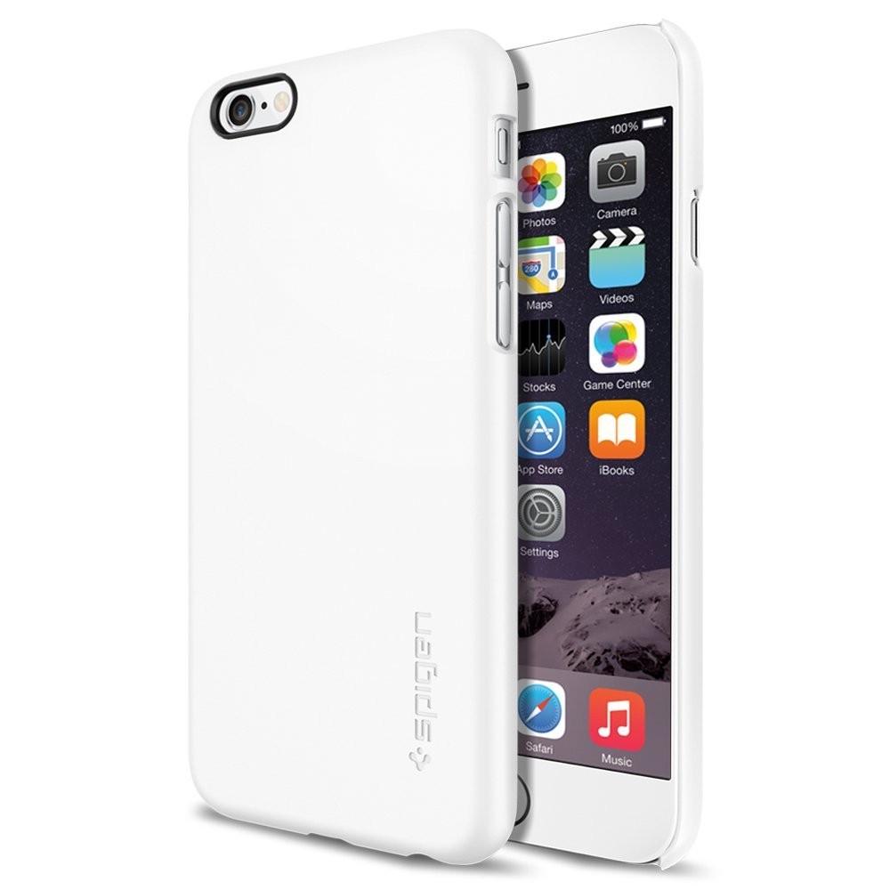 Чехол-накладка Spigen SGP Case Slim Thin Fit Smooth for iPhone 6/6S White