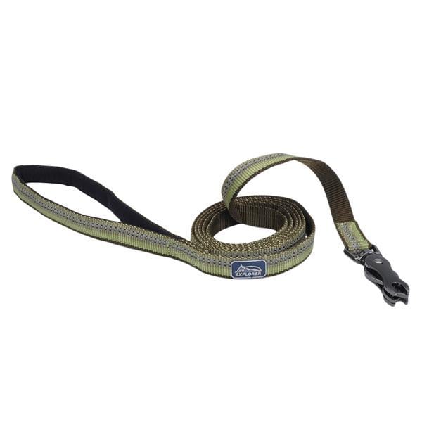 Повідець для собак світловідбиваючий Coastal k9 Explorer Leash к9 1,6 см х 1,8 м