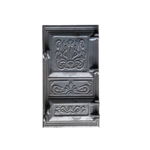 Дверцята чавунна спарена "Тризуб" 270х490 мм