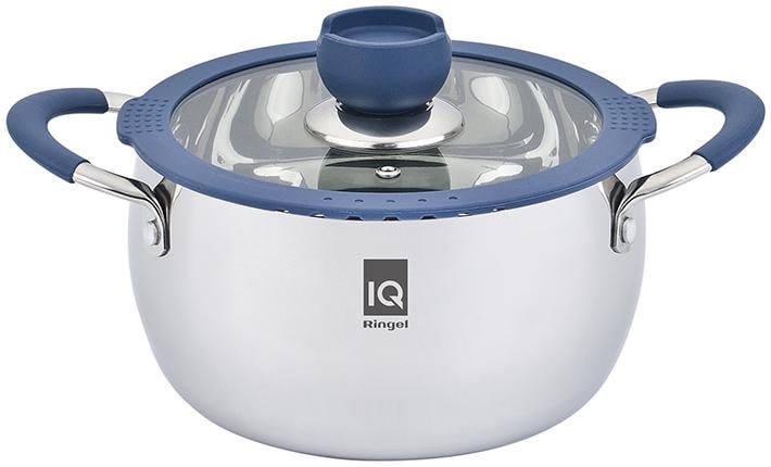 Кастрюля с крышкой Ringel IQ Be Trendy IQ-2040-22 4,4 л Нержавеющая сталь (14390564)