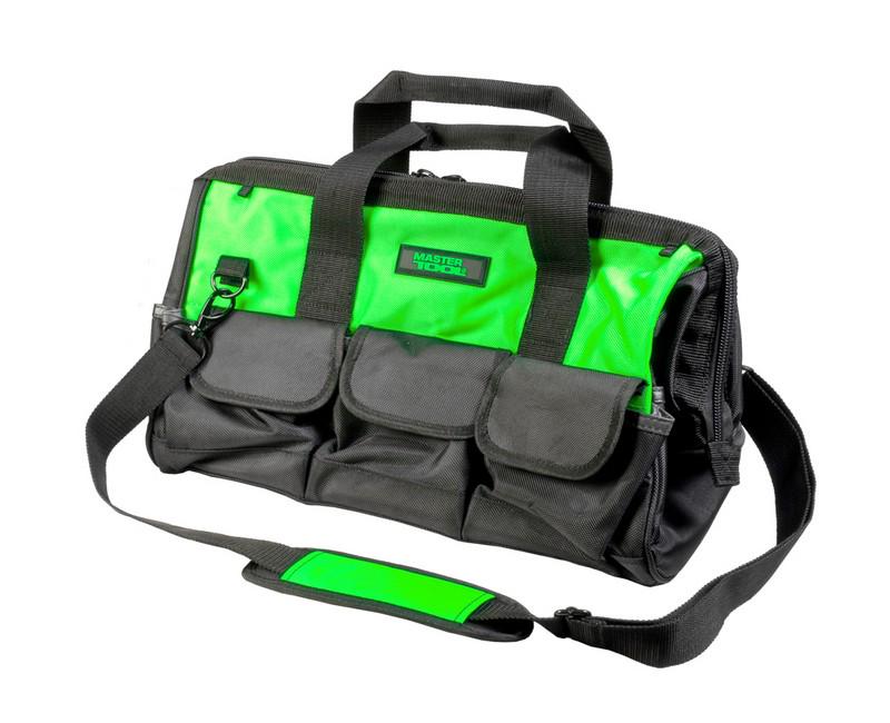 Сумка для инструментов Mastertool 1680 DEN 22 кармана усиленное дно съемный ремешок 460х240х280 мм (79-1919) Сумка для инструментов Mastertool 1680 DEN 22 кармана усиленное дно съемный ремешок 460х240х280 мм (79-1919)