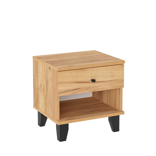 Тумба приліжкова Компаніт ПКТ-10 Дуб крафт золотий (26654107)