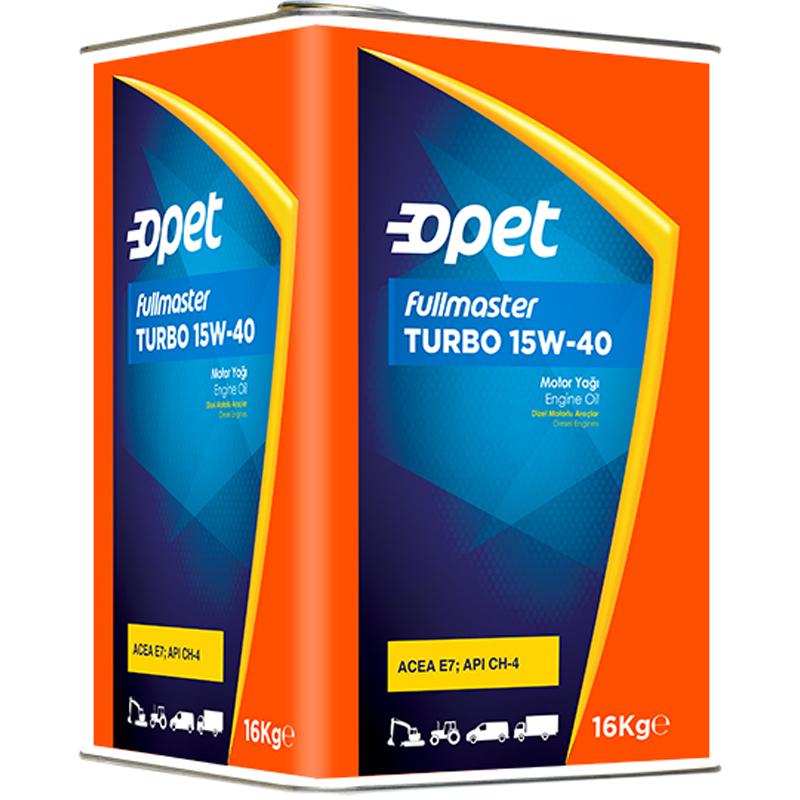 Моторное масло Opet FULLMASTER TURBO 15W-40 TRUCK 18 л (12930311)