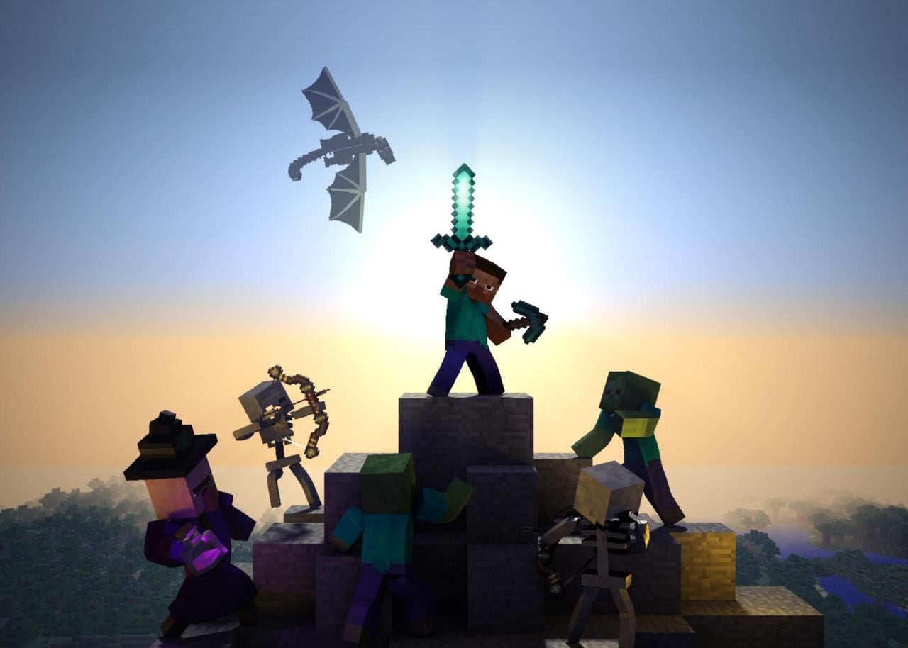 Картина GeekLand Minecraft постер к игре (MC.09.144)