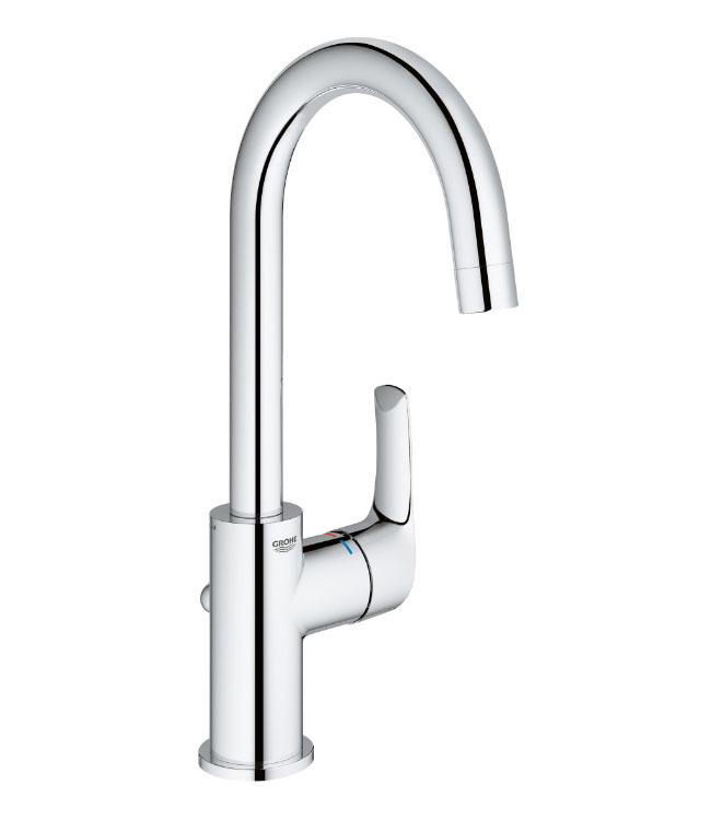 Змішувач для умивальника Grohe EuroSmart L-size одноважільний Хром (GROHE/23537002)