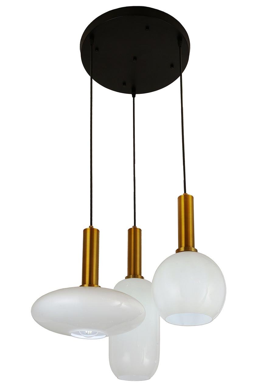 Люстра 91617-3 BK/WH