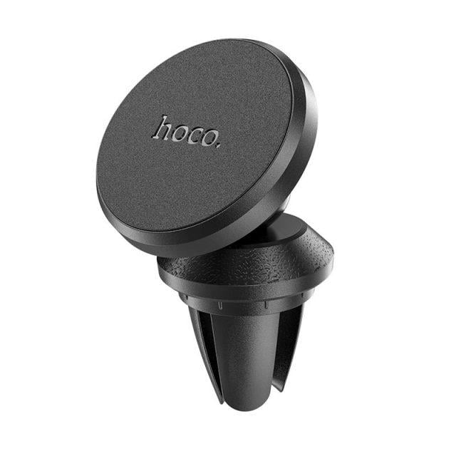 Держатель для телефонов в машину Hoco CA81 Ligue Air vent magnetic car holder Black (24858)