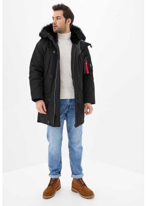 Куртка зимняя Airboss N-5b Tardis L Черный (28618) - фото 3 Куртка зимняя Airboss N-5b Tardis L Черный (28618) - фото 3