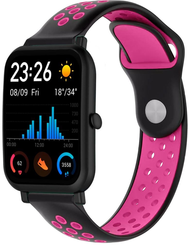 Ремешок Sport для Amazfit GTS Black/Pink (13184-51)