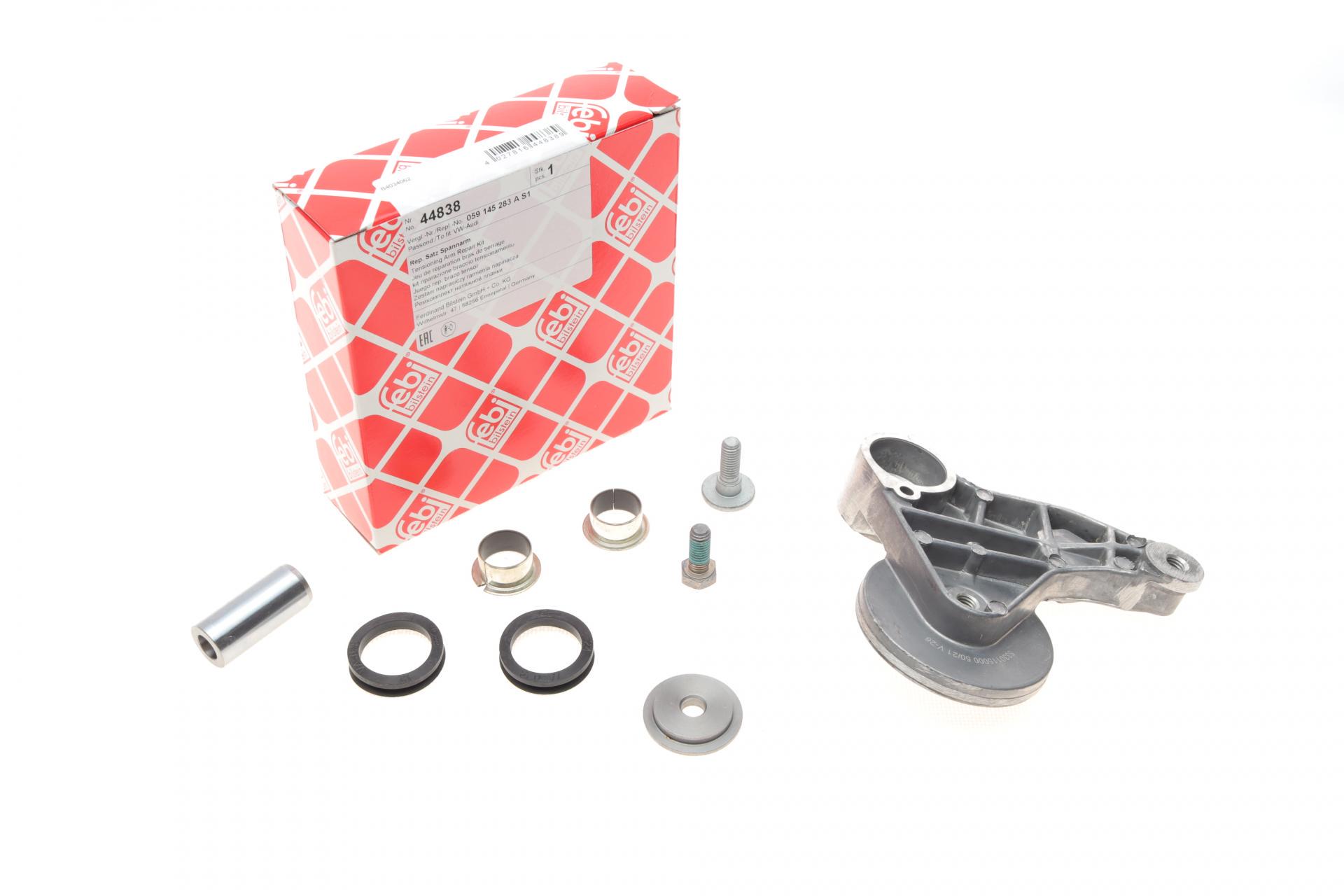 Натяжник ремень генератора FEBI BILSTEIN 44838 Skoda Superb/VW Passat 2.5TDI 98-08 ремкомплект