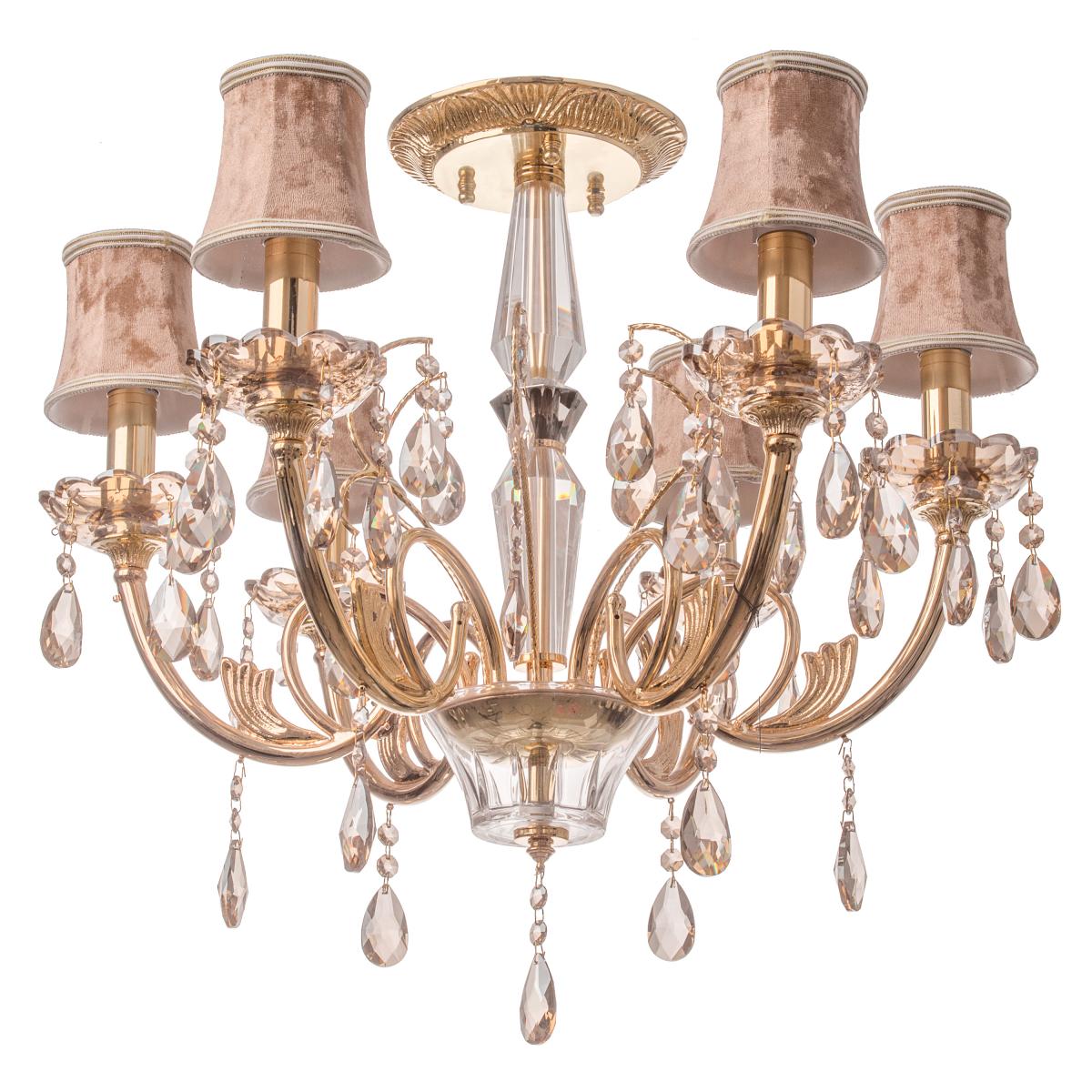 Люстра с абажуром классическая Brille BCL-313S/6