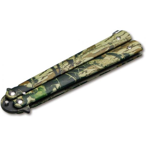 Туристический нож Boker Balisong camo (06EX403) - фото 2