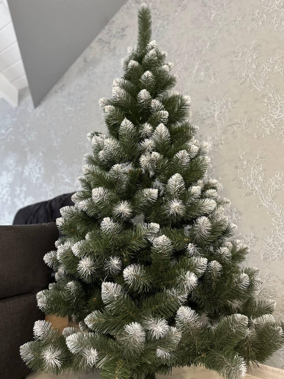 Искусственная елка Карпатская с белыми кончиками 1,3 м (q0001) - фото 9 Искусственная елка Карпатская с белыми кончиками 1,3 м (q0001) - фото 9