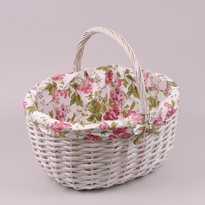 Корзина с тканью Flora (5160)