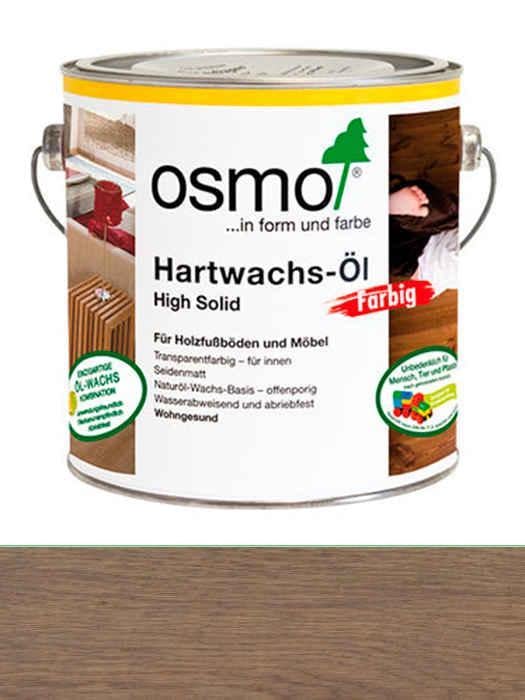 Масло Hartwachs-Öl Farbig Osmo цветное с твердым воском 0,75 л 3074 Графитовый
