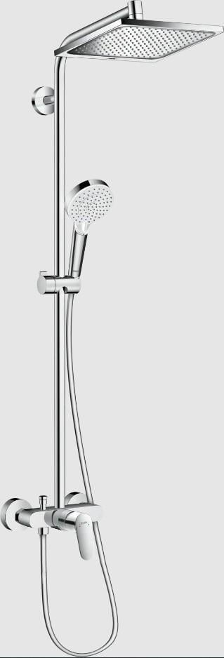 Душова система Hansgrohe Crometta E 240 1jet Showerpipe (27284000) - фото 1