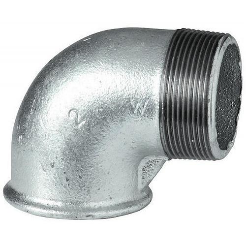 Колено Atusa 1 1/2" ЗВ чугун оцинкованный (AKV-09225007)