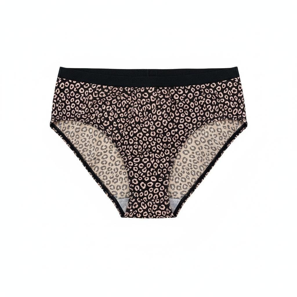 Трусики бікіні Victoria's Secret Lace Trim Lace-Waist Bikini Panty M Чорний (26122615)