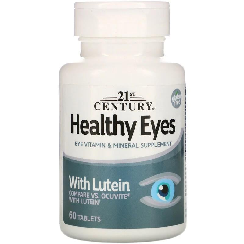 Витамины 21st Century Healthy Eyes with Lutein 60 таблеток (CEN-27452)