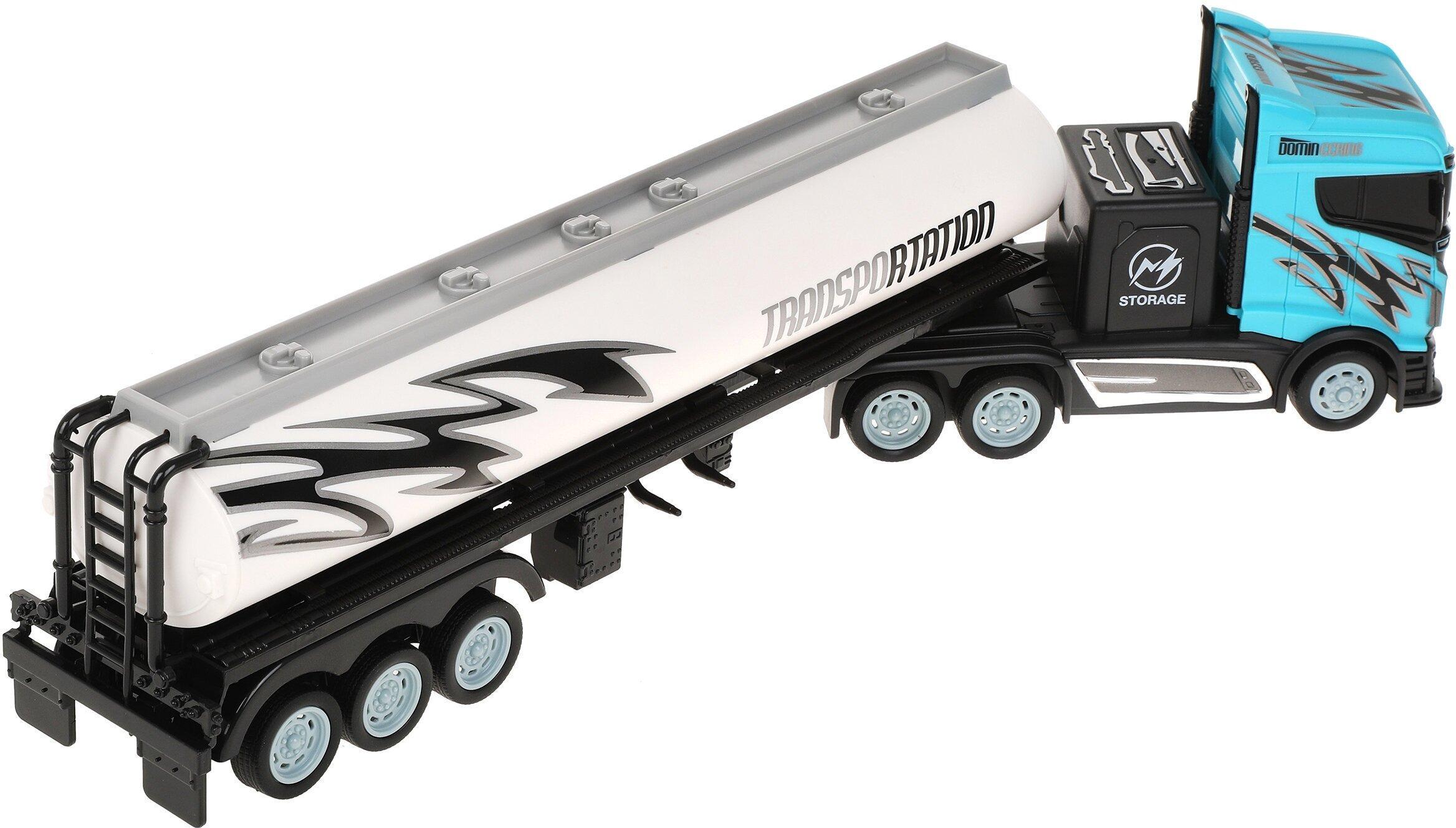 Грузовик на радиоуправлении с дорожными знаками 1:16 Голубой (13916003) - фото 5 Грузовик на радиоуправлении с дорожными знаками 1:16 Голубой (13916003) - фото 5