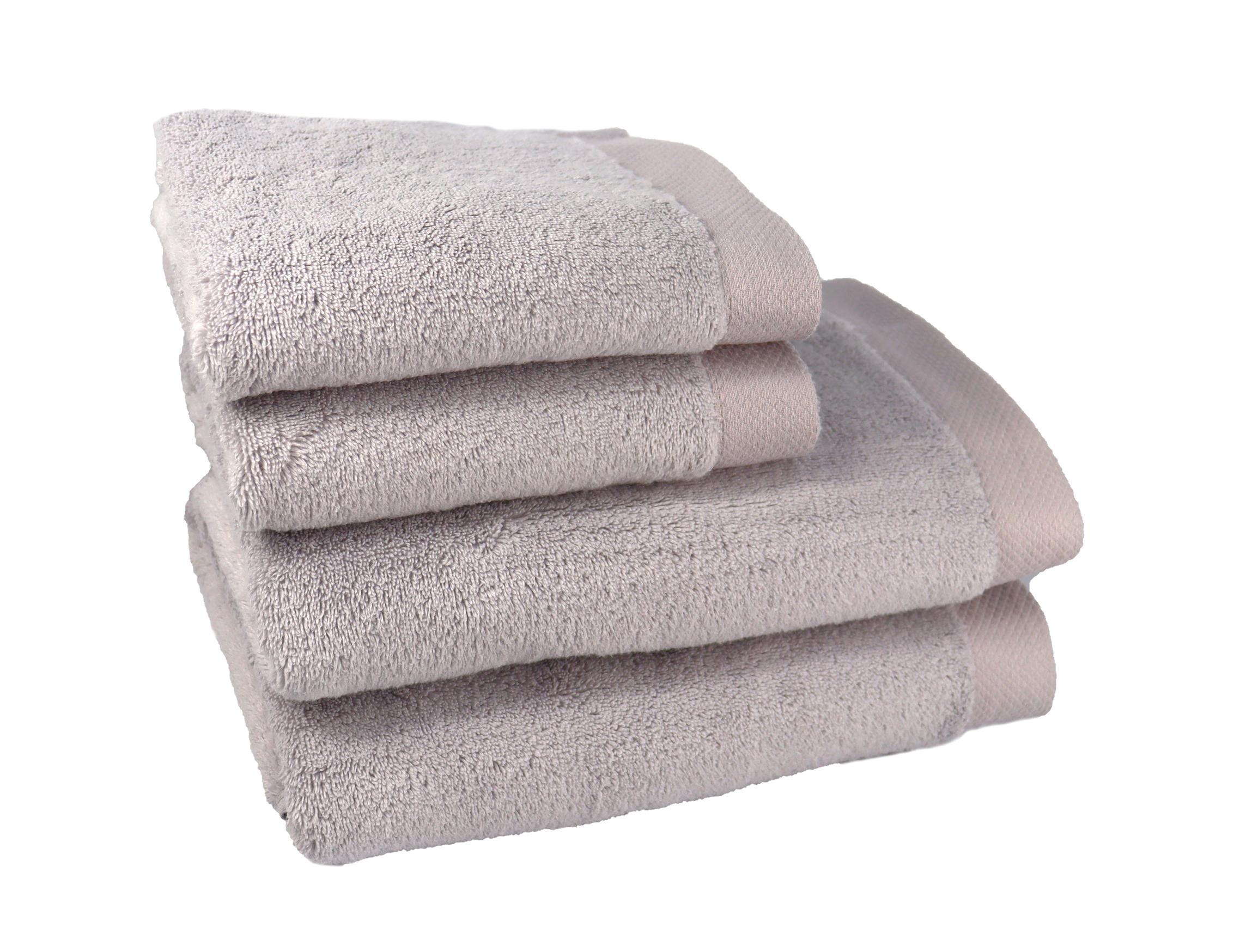 Рушник Lubow Microcotton 50х90 см 550 г/м2 Сірий - фото 2 Рушник Lubow Microcotton 50х90 см 550 г/м2 Сірий - фото 2