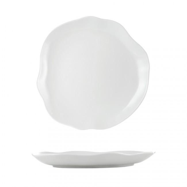 Тарілка Lubiana Stone Age 28 см Білий (HL4638W) - фото 2 Тарілка Lubiana Stone Age 28 см Білий (HL4638W) - фото 2