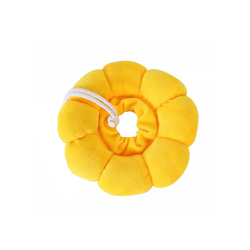 Воротник-подушка для кошек мягкий Taotaopets 028811 XS Yellow