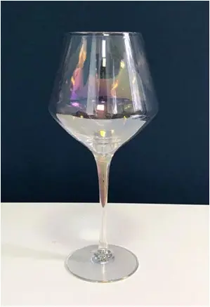 Бокал стеклянный Барва 660 мл перламутр Прозрачный (D63289LZD)