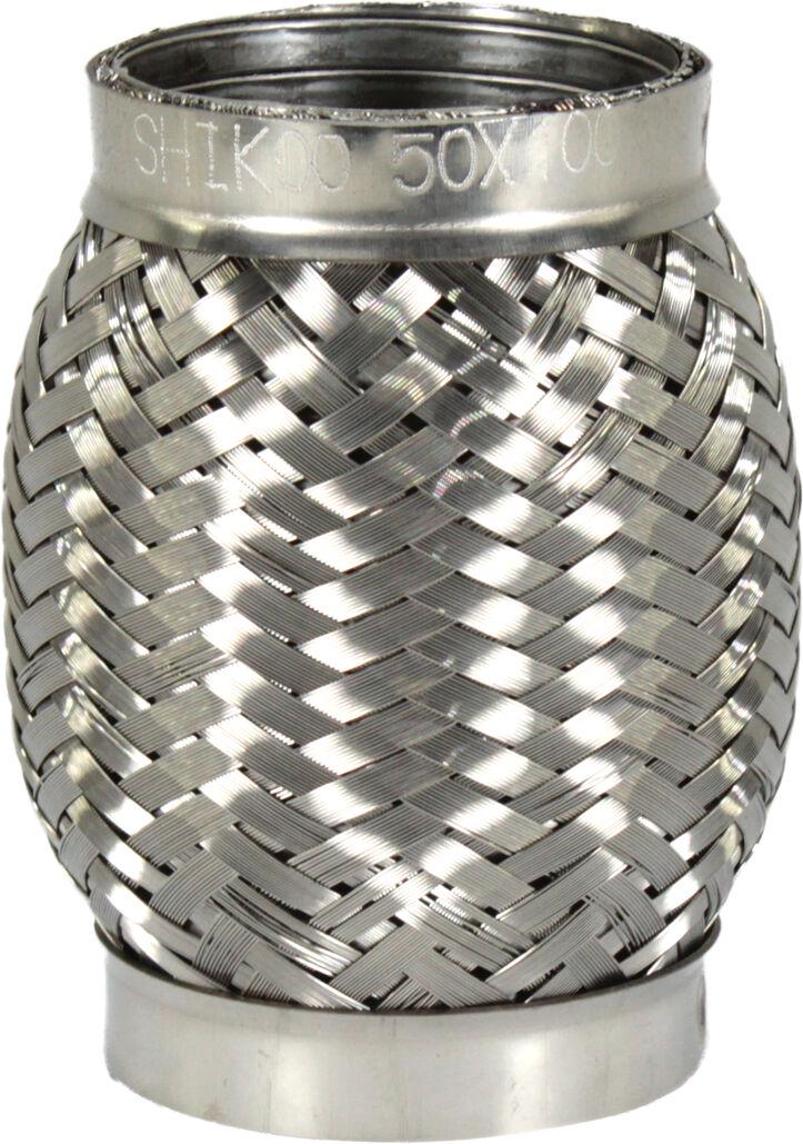 Гофра глушителя SHIKOO Interlock 3-х шаровая короткий фланец 50х100 мм VW