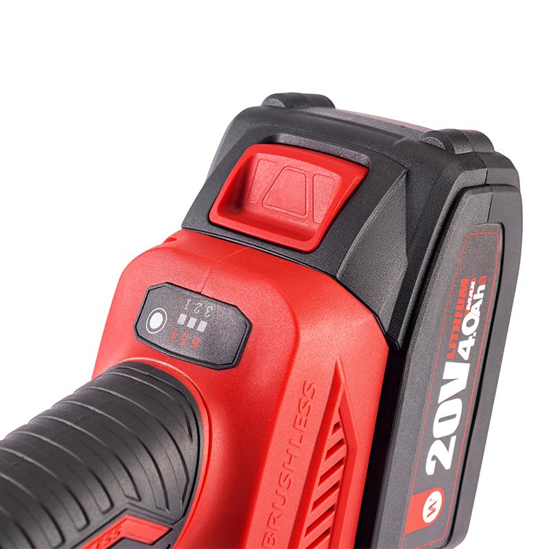 Шліфувальна машинка акумуляторна безщіткова Worcraft CDG-S20LiB з акумулятором 4А і зарядним патрон 0,6 мм (43232) - фото 10