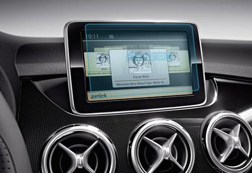 Стекло защитное Pixsel гибридный глянец на монитор Mercedes Benz B CLASS 6,9“ 2013-2015