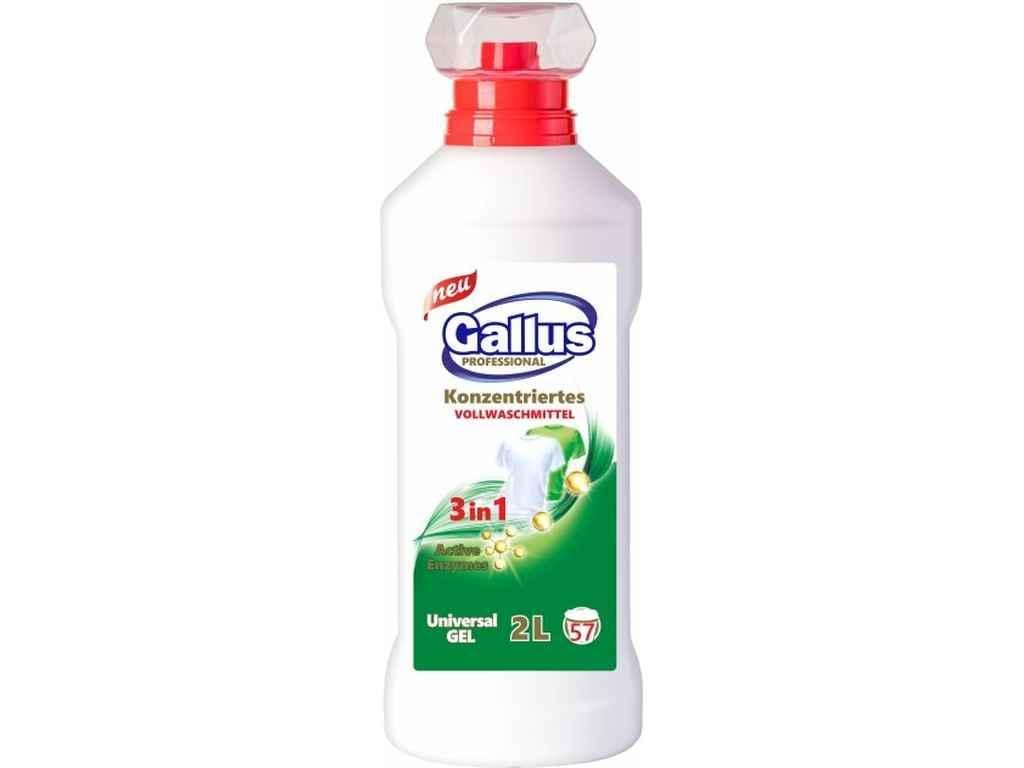 Гель для стирки Gallus 3в1 Vollwaschmittel универсальный 2 л (969036)