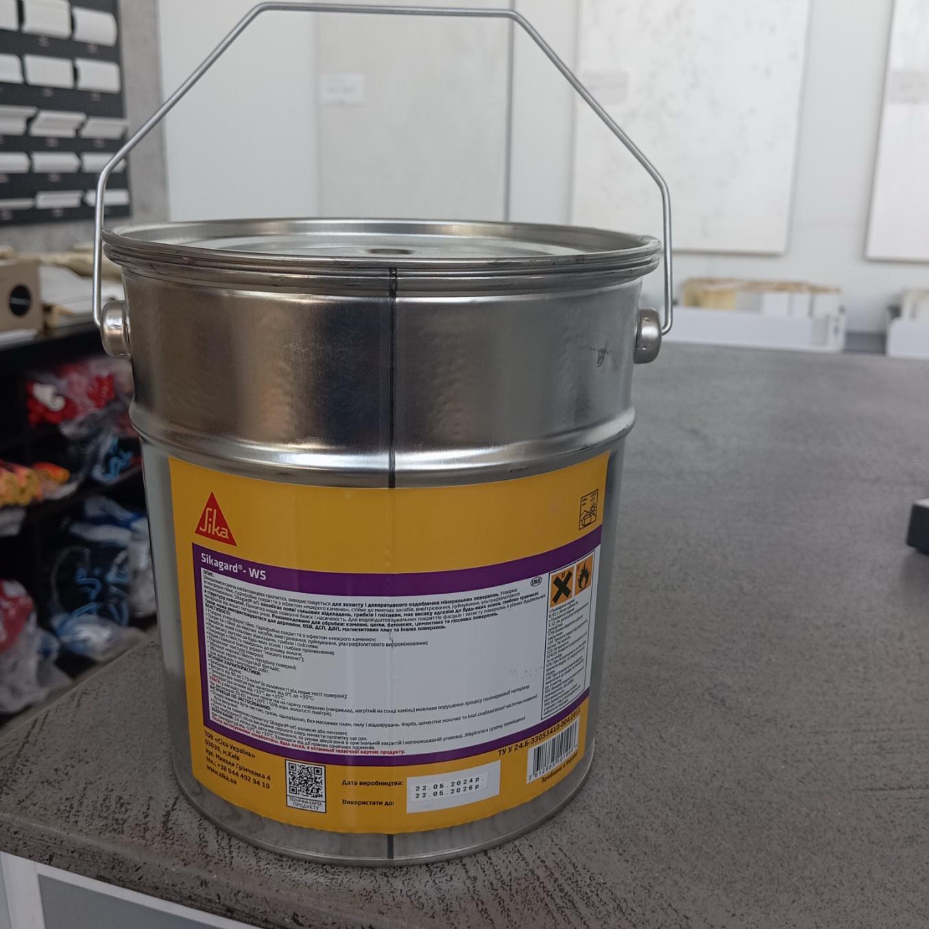 Гидрофобное защитное покрытие Sika Sikagard-WS с эффектом мокрого камня 3 л - фото 3 Гидрофобное защитное покрытие Sika Sikagard-WS с эффектом мокрого камня 3 л - фото 3