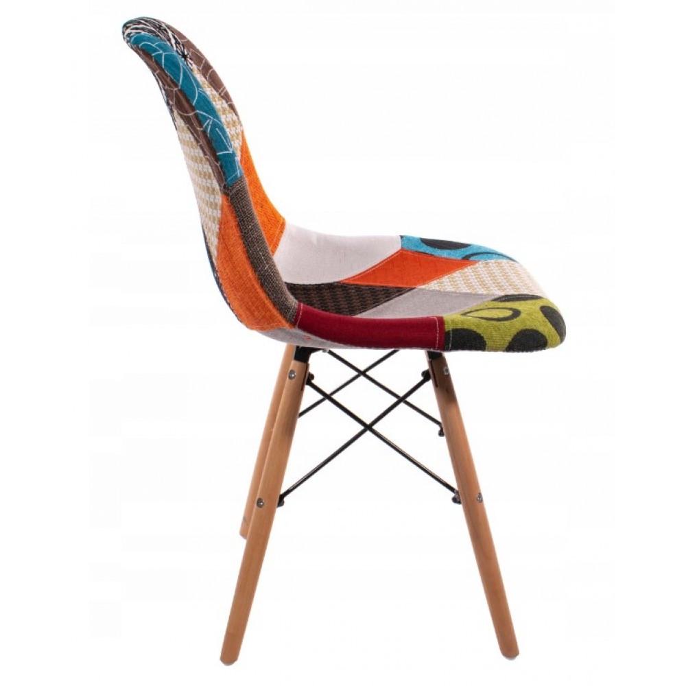 Стул для кухни обеденный Bonro В-439 PW PATCHWORK (42300032) - фото 3 Стул для кухни обеденный Bonro В-439 PW PATCHWORK (42300032) - фото 3