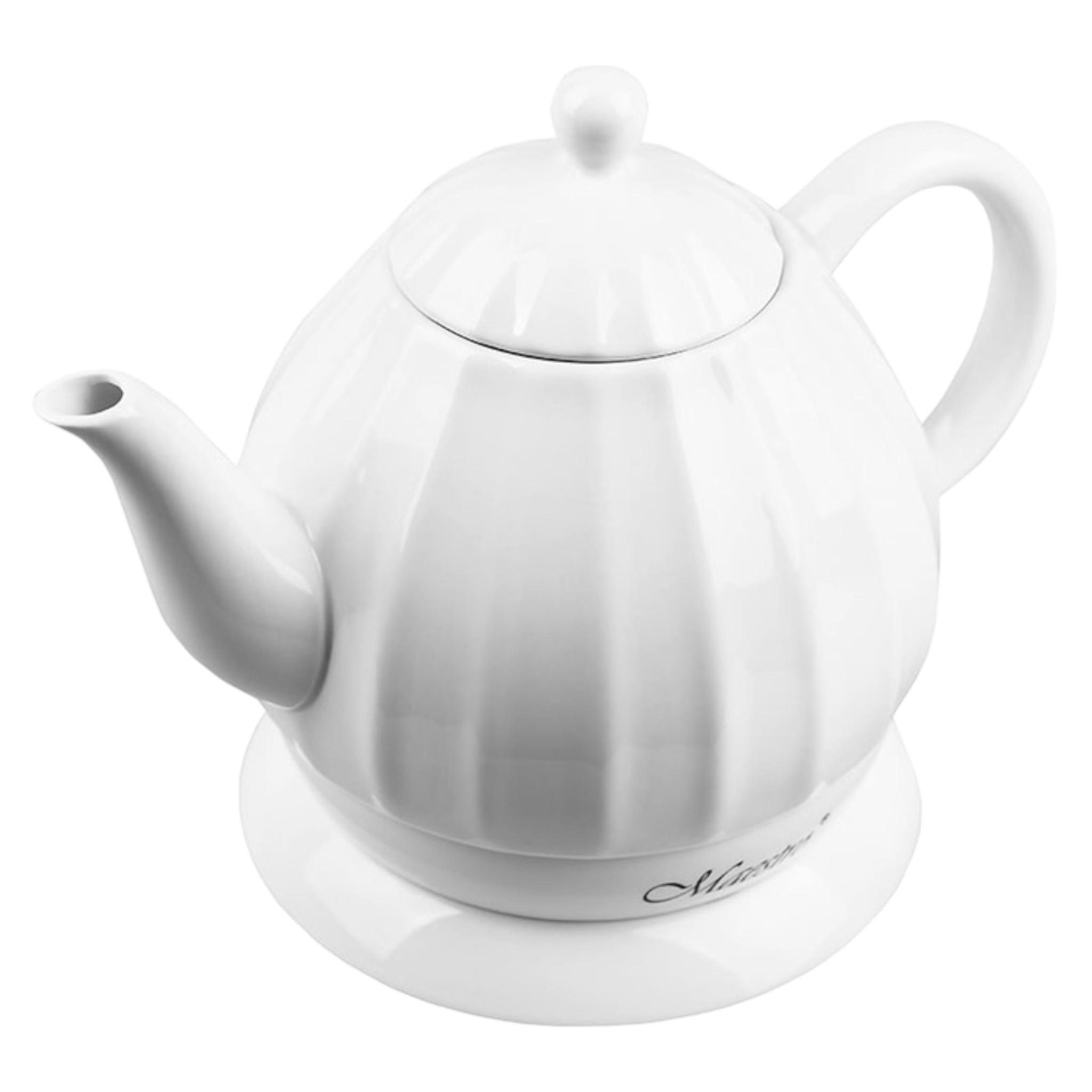 Электрочайник керамический Maestro MR-070 1200 Вт 1,2 л White (27236337) Электрочайник керамический Maestro MR-070 1200 Вт 1,2 л White (27236337)