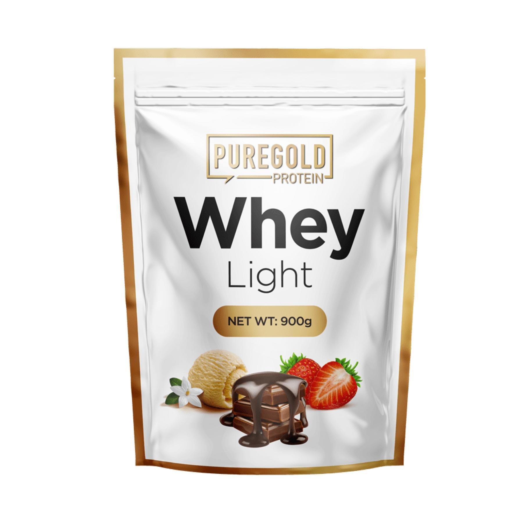 Протеин сывороточный Whey Light 900 г Strawberry (2022-09-09861)