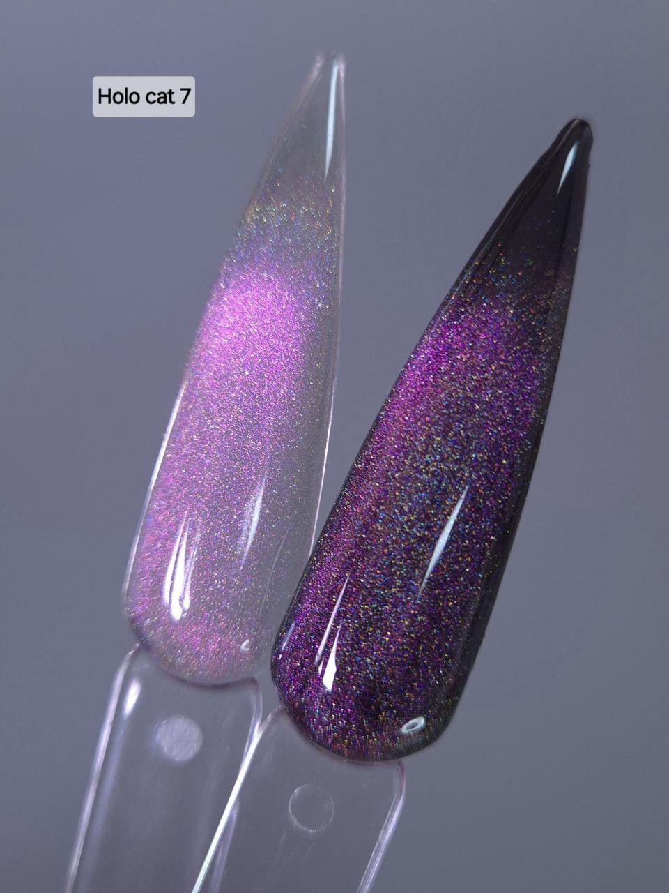 Гель лак Holo Cat Svn № 7 10мл (000508) - фото 3 Гель лак Holo Cat Svn № 7 10мл (000508) - фото 3