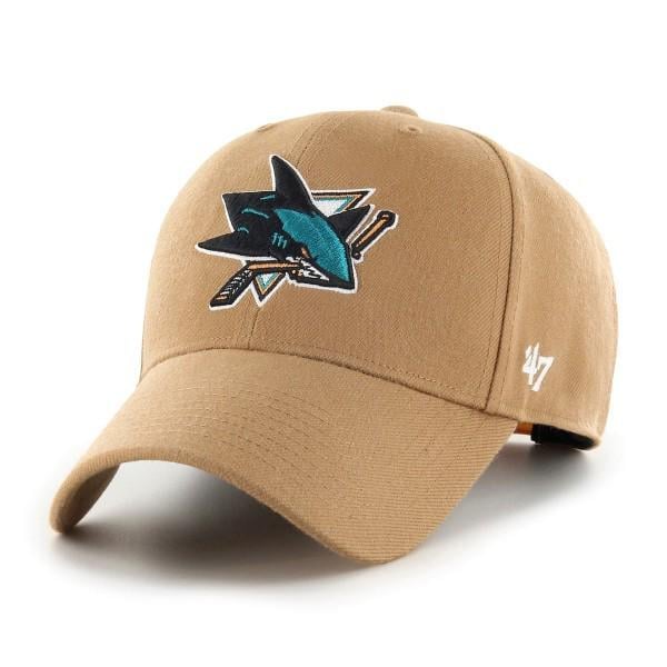 Кепка 47 Brand MVP SAN JOSE SHARKS Карамельний (OSFA H-MVPSP22WBP-QL)