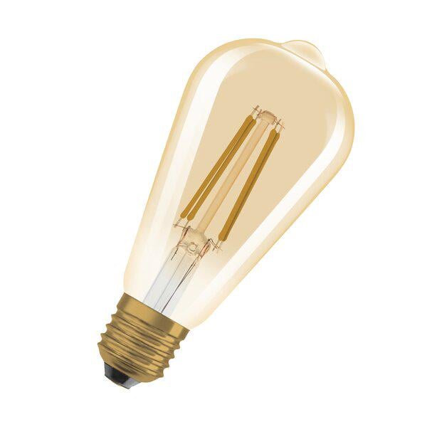 Лампа Osram Vintage 1906 LED CLASSIC EDISON DIM 7,2W 220V 806lm 2400K E27 DIM 64х143 мм филаментная (4099854137822)